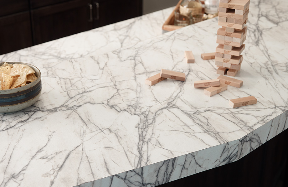 Quartzite Bianco is an extremely rare stone with dramatic veining, subtle translucency and soft gray shading. Quarried in Brazil, this quartzite draws its appearance from the hues of nearby sands, making it white or light in color with groundwater flowing over the rocks imparting additional pigments of gray, gold and soft rust.