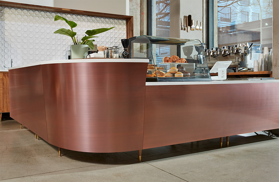 Escritorio de Antique Rubbed Copper 